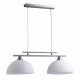 Lustre contemporain 2 ampoules