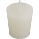 4 bougies couleur blanche