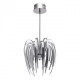 Suspension chromée techno   113 cm