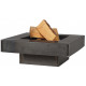 Brasero en acier plateau design 70 cm