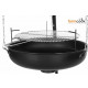 Barbecue suspendu sur trépied premium 60 cm 
