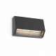 Aplique murale de jardin gris foncé must h6 cm