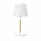 Lampe de table blanche mix 1 ampoule