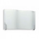 applique murale nickel mat ola 2 ampoules