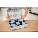 Systainer d'abrasifs FESTOOL SYS-STF - 80x133 - GR-Set Granat - 578194 