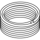 Tube multicouche GEBERIT Flowit - Avec pré-isolation ronde, en couronne - 619.1 