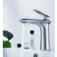 Mitigeur lavabo moderne et élégant chromé