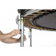 Trampoline avec filet innovant 3g spacezone 366 cm 