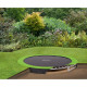 Trampoline en acier galvanisé à enterrer 