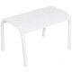 Table basse d'extérieur en métal