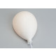 Lampe en forme de ballon gonflable blanc 