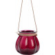 Suspension en verre recyclé gyps - Coloris au choix Rose