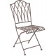 Chaise pliable en métal