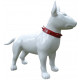 Bull terrier coloré en résine 120 cm