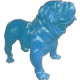 Bouldogue anglais xxl coloré en résine - Couleur au choix