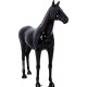 Cheval design élégant en résine