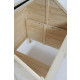 Niche en bois chalet large 