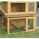 Clapier en bois multiplex inferieur 