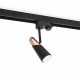 Projecteur sur rail noir lao