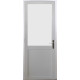 Bloc porte athena blanc h204 x l73 poussant gauche cotes tableau gd menuiseries