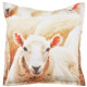 Coussin extérieur imperméable mouton
