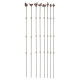 Supports à plantes verticaux (lot de 8) hauteur 175 cm