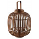 Lanterne ronde en bambou naturel