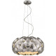 Suspension chrome chester 6 lumières