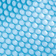 Couverture solaire de piscine bleu 470 cm polyéthylène 