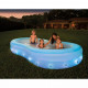 Bestway piscine led en forme de vague 280 x 157 x 46 cm 
