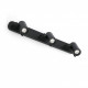 Aplique murale noire orleans 3 ampoules