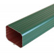 Dauphin aluminium 60 x 80 mm rectangulaire épaisseur 1,5 mm - coloris et longueur au choix Vert-Sapin