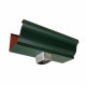 Naissance latérale de gouttière aluminium agrafable dév.300 coloris au choix Vert-Sapin