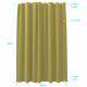 Rideau de douche et baignoire - 180x200 - polyester - vert lime Aurlane - 700949 