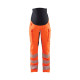 Pantalon de grossesse haute-visibilité stretch 4D 71001642 - Couleur et taille au choix Orange fluo-noir