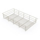 Panier métallique pour placards et commodes - coloris et dimensions au choix 