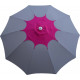 Parasol en fibre de verre flower  270 cm - Couleur au choix