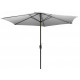 Parasol en aluminium 350 cm avec manivelle hug