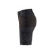 Short maintenance denim stretch 2D femme Marine/Noir 71371147 - Taille au choix 