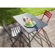 Chaise pliante en acier nonza (lot de 2) - Couleur au choix 