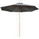 Parasol en bois 350 cm avec manivelle june