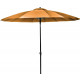 Parasol en fibre de verre pagode 300 cm - Couleur au choix Paprika