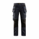 Pantalon de travail artisan femme blaklader x1900 cordura stretch 7990114189 - Taille au choix