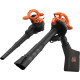 Aspirateur Souffleur Broyeur 2600 W - BLACK+DECKER - BEBLV260-QS 