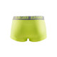 Boxers femme Jaune-Fluo/Gris-Clair - Pack x2 - 72051079 - Taille au choix 