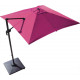 Parasol déporté 300x300 cm orient - Coloris au choix