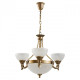 Chandelier laiton classic 3 ampoules 85 cm