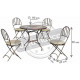 Salon de jardin 4 personnes provence-nice 