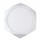 Plafonnier blanc techno 1 ampoule 5 cm