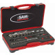 Coffret de 29 Douilles et accessoires 1/4'' et 1/2'' SAM OUTILLAGE - 75-RS2